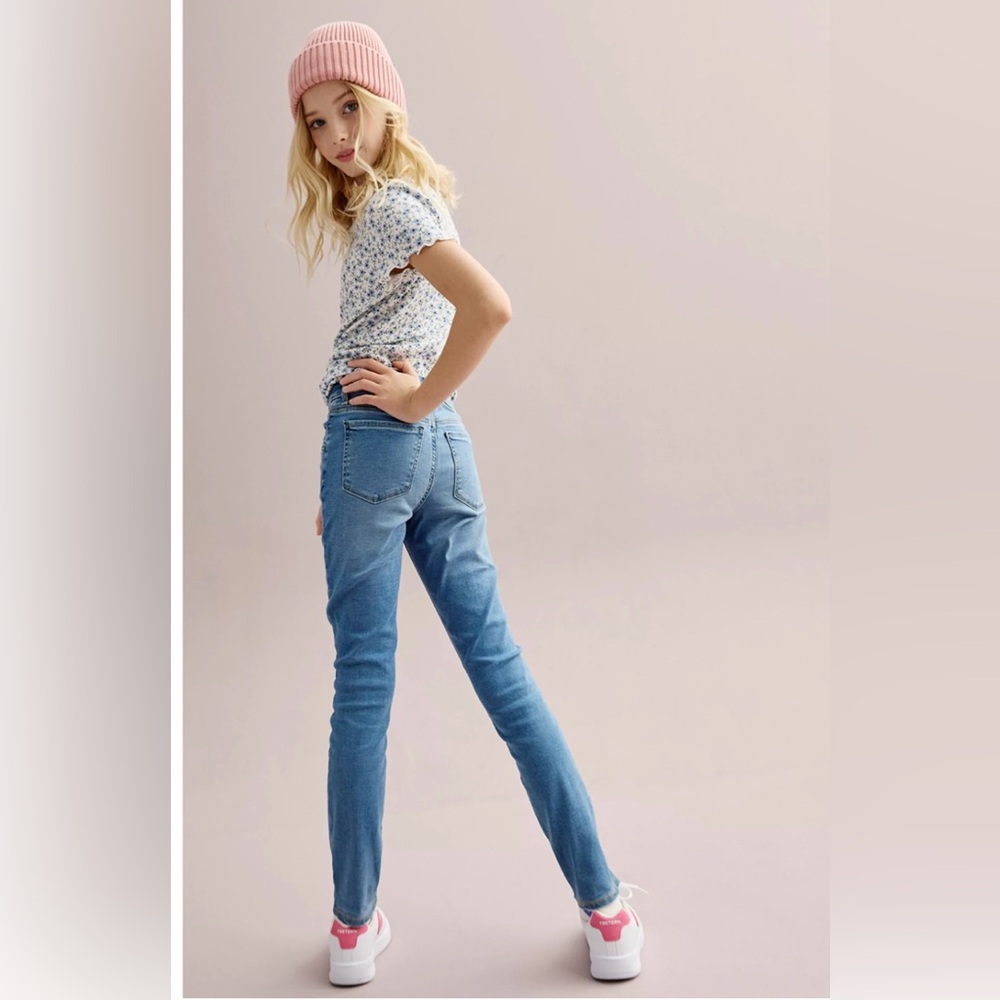SO® Mid-Rise Jeggings in Regular & Plus Size, Girl's, Size: 14, - Picture 5 of 5
